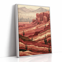 Canyon in Marquetry