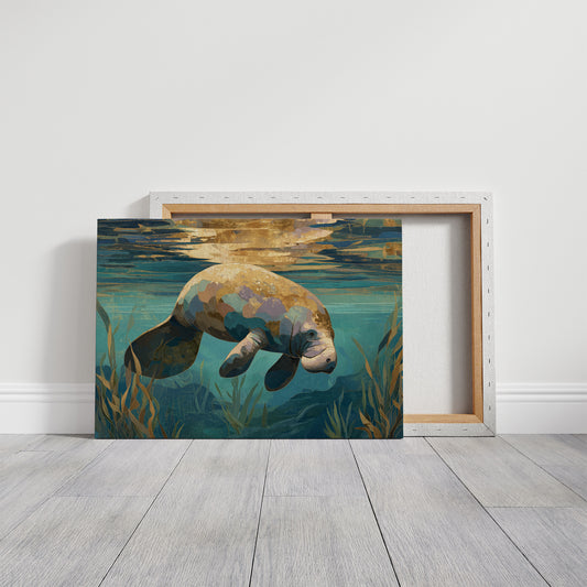 Gentle Giant In Turquoise Waters