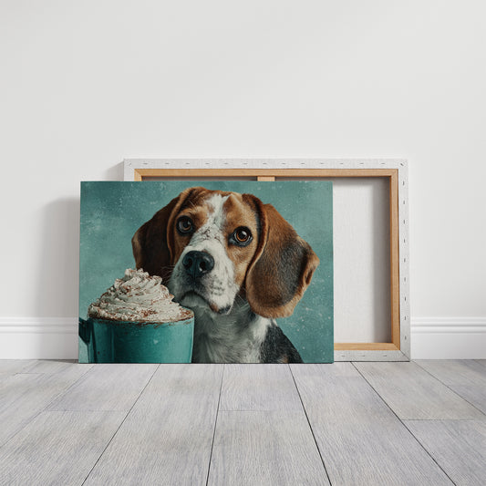 Beagle with Whipped Cocoa