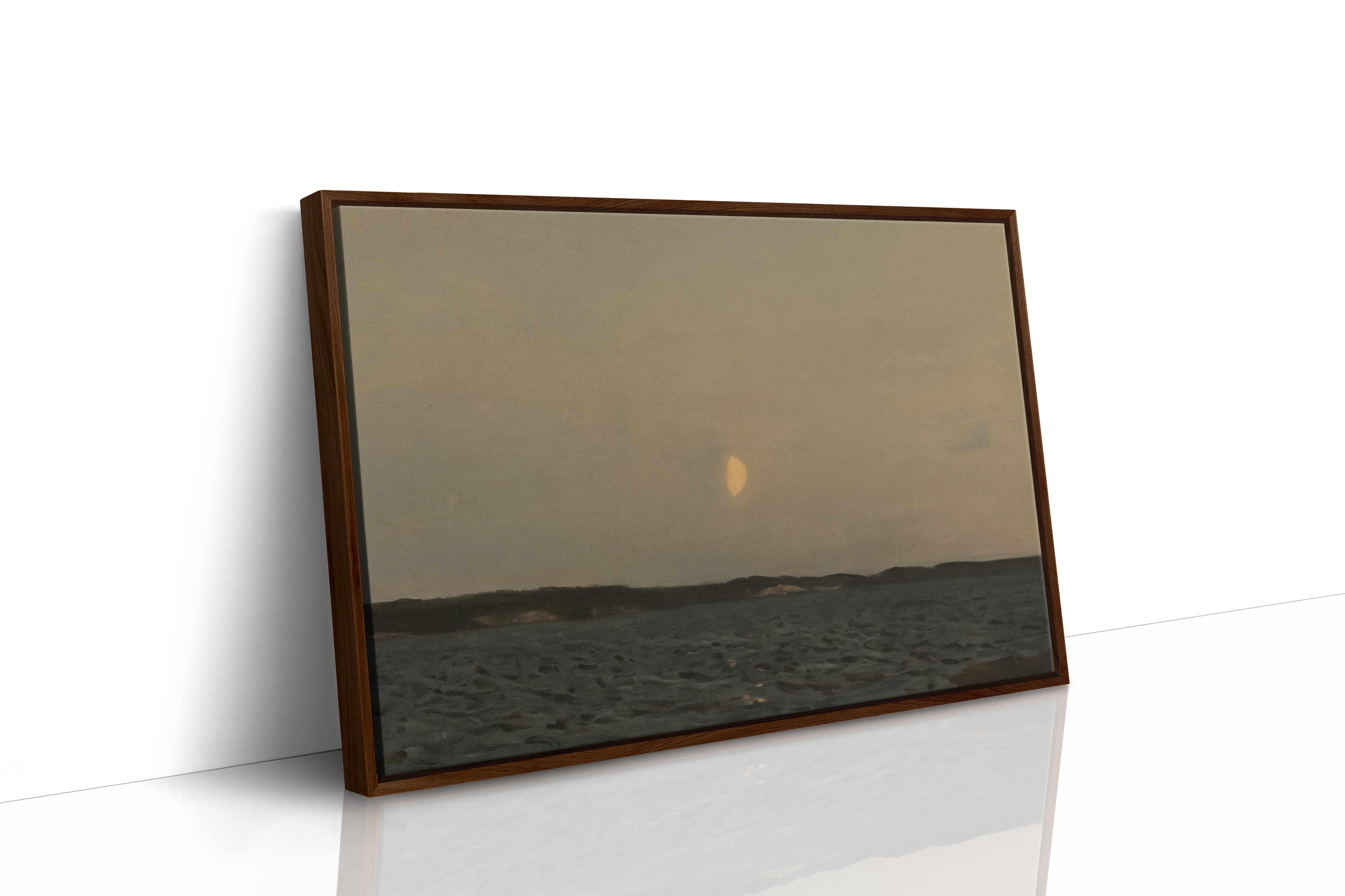 Moonrise Over Quiet Waters