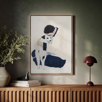 Quiet Moments With Spotted Friend