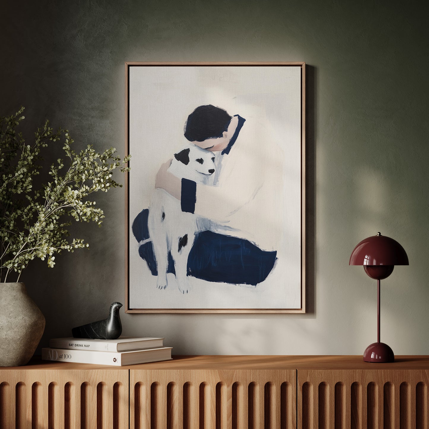 Quiet Moments With Spotted Friend