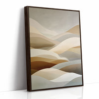 Desert Dunes Dance In Morning Light