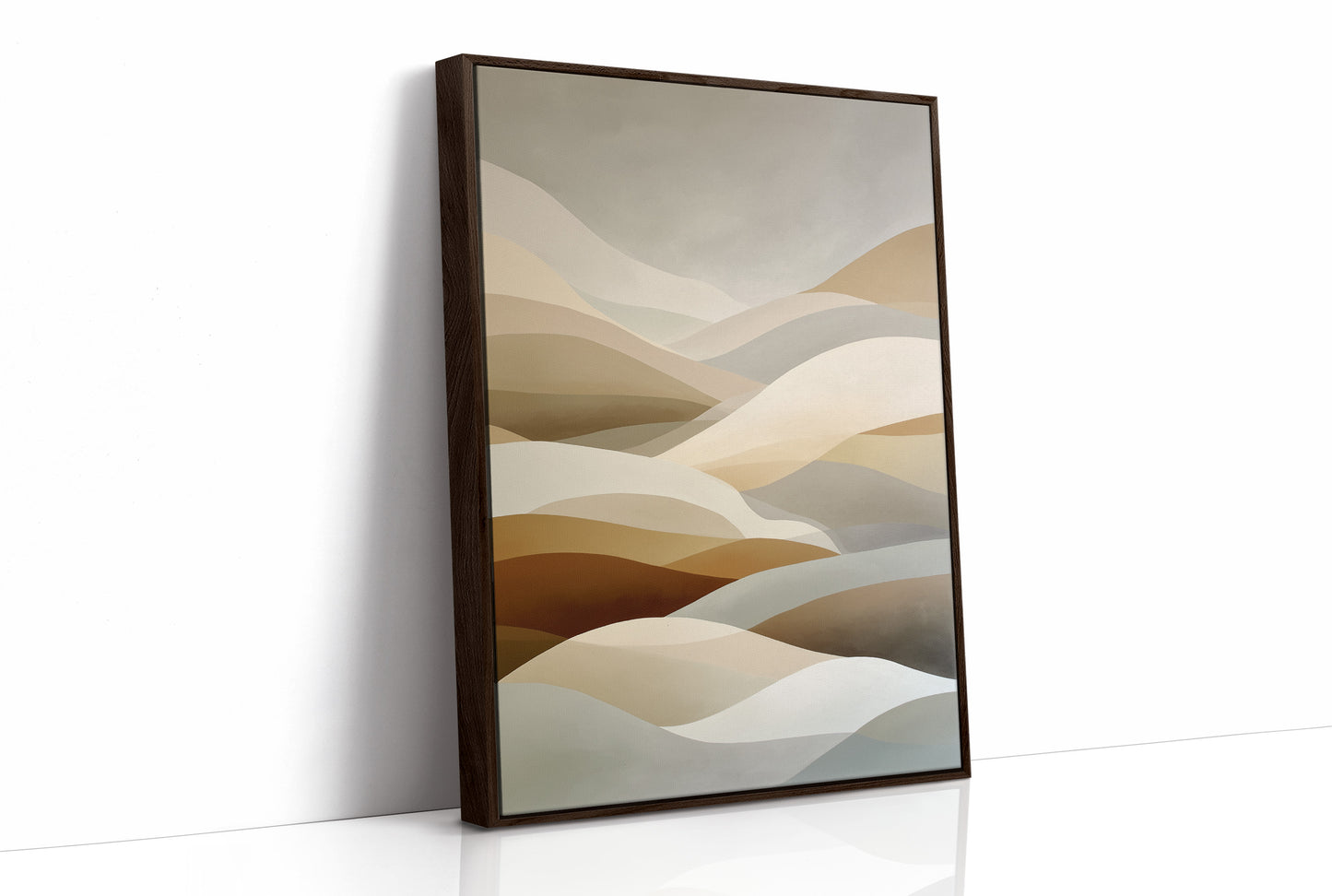 Desert Dunes Dance In Morning Light