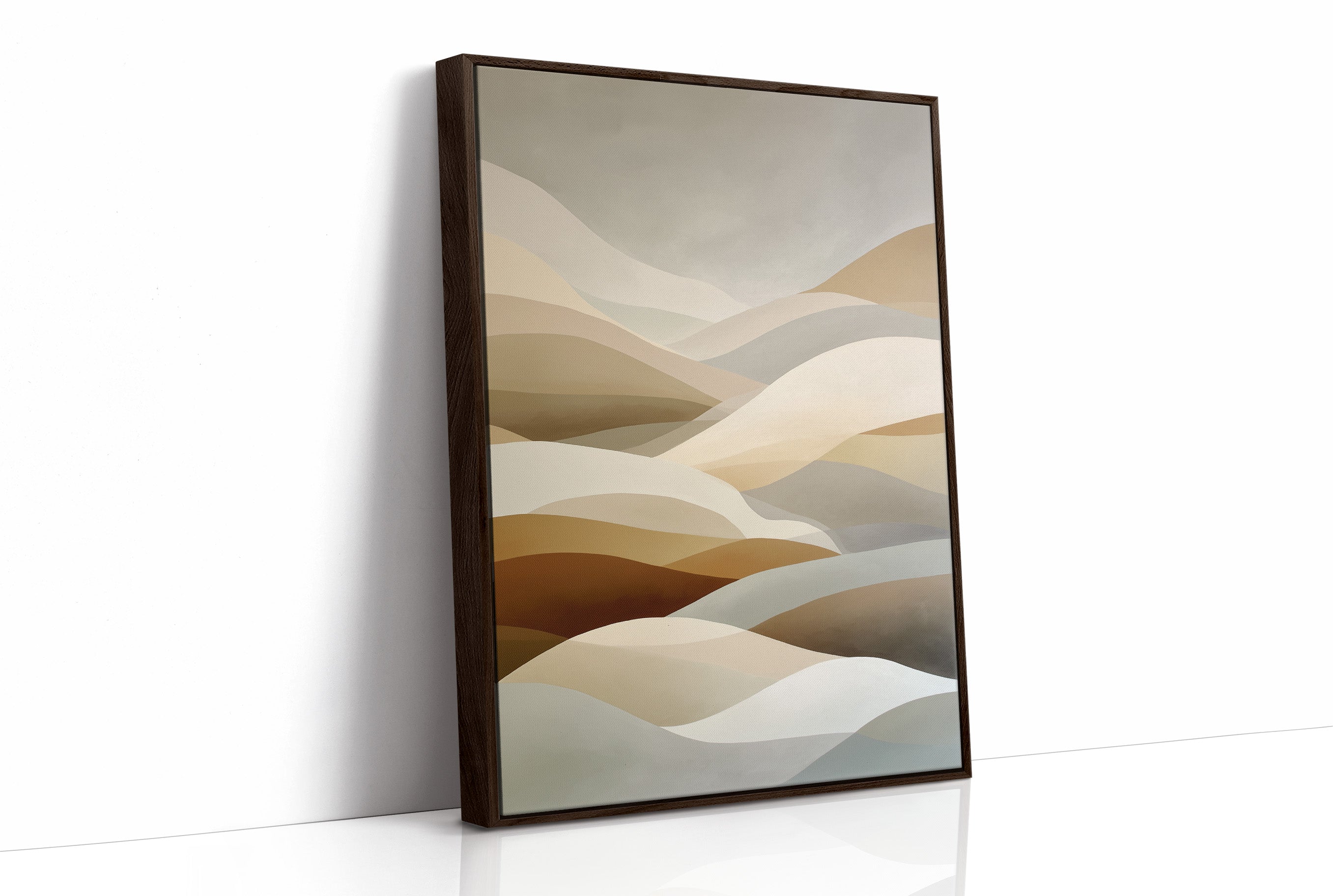 Desert Dunes Dance In Morning Light