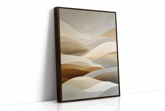 Desert Dunes Dance In Morning Light