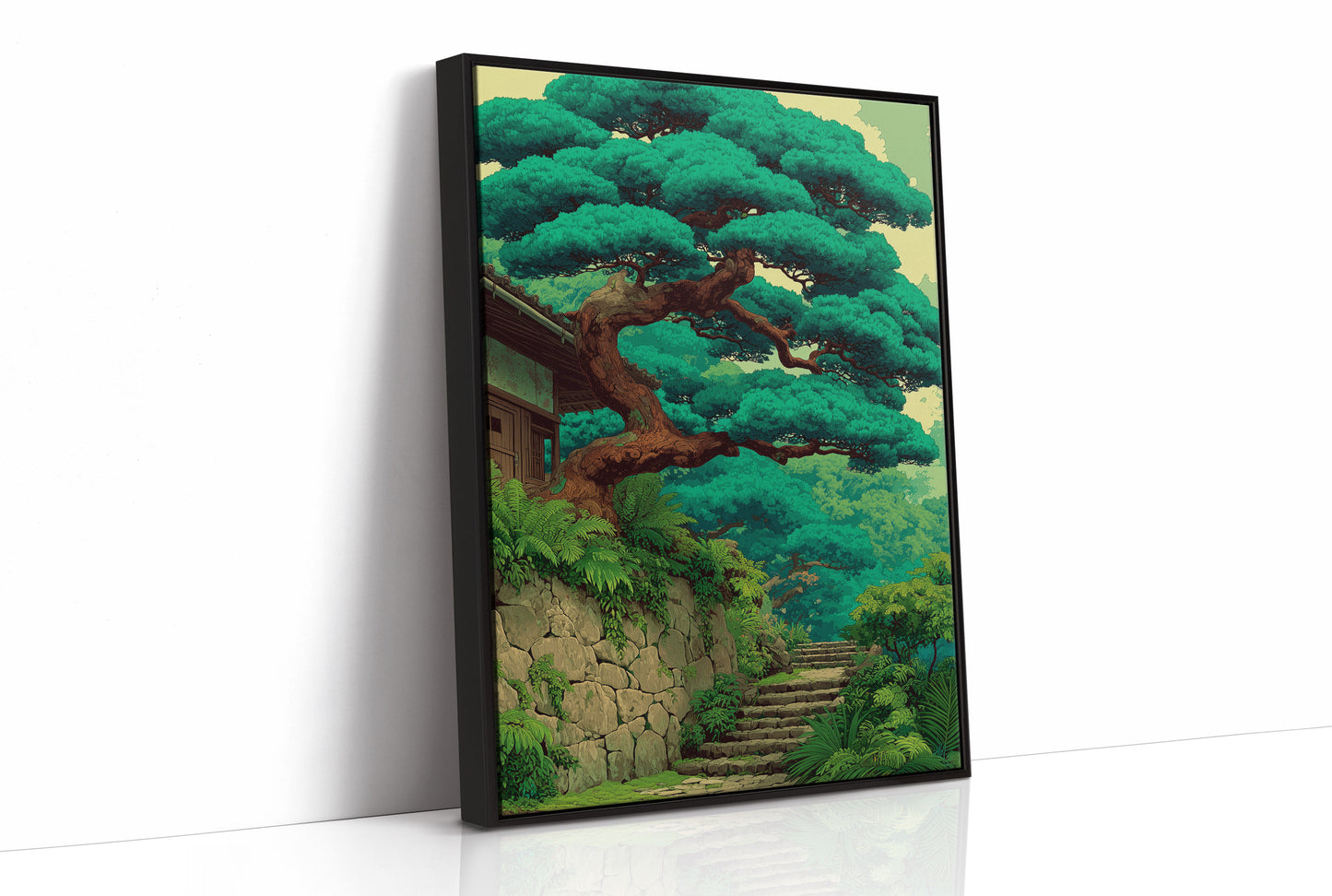 Steps Beneath the Old Pine