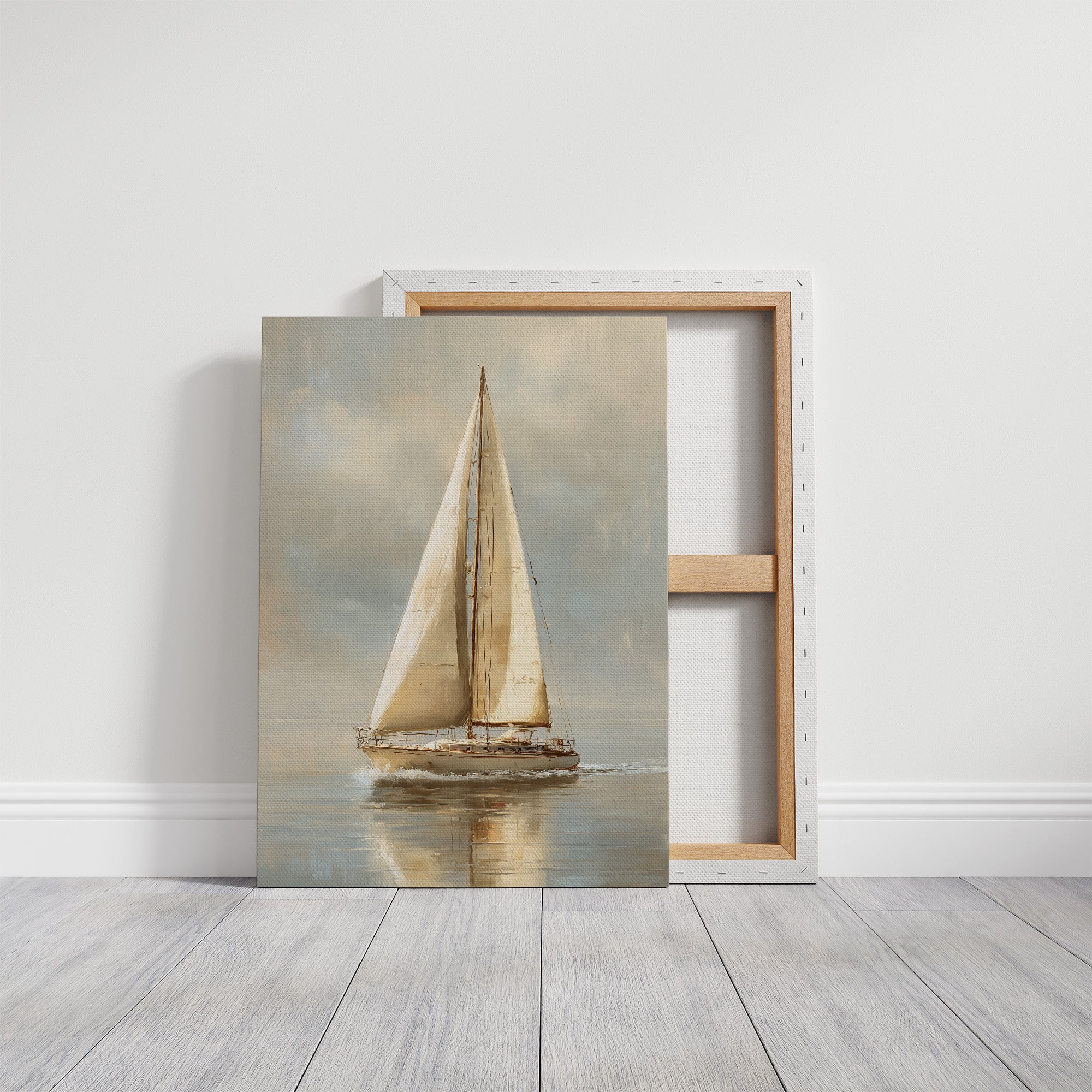 Soft Voyage On Misty Waters