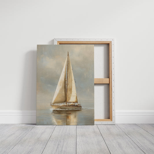 Soft Voyage On Misty Waters