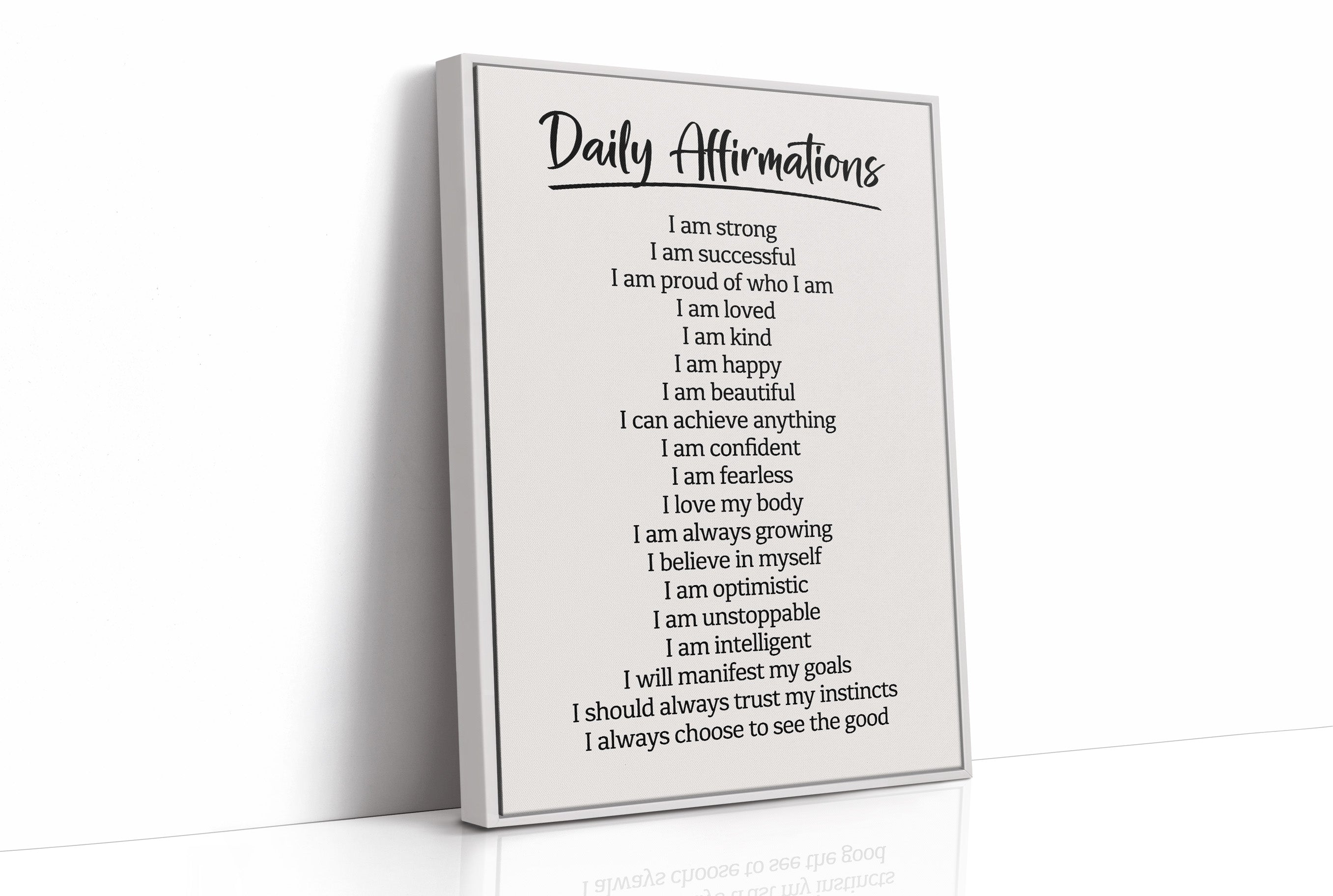 Daily Affirmations For Positive Living