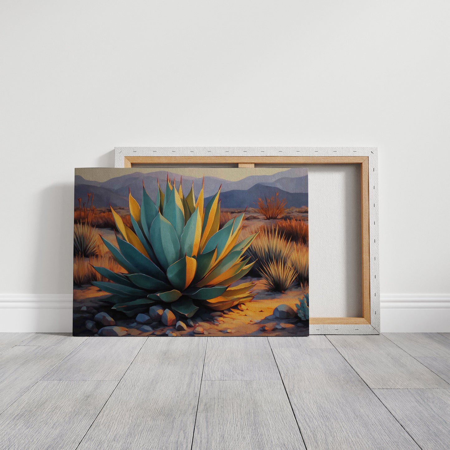 Agave Dances With Desert Light