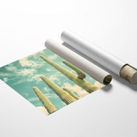 Desert Giants Under Dreamy Skies