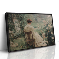 Garden Portrait Among Literary Worlds