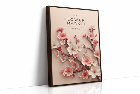 Cherry Blossoms Paint Tokyo Dreams