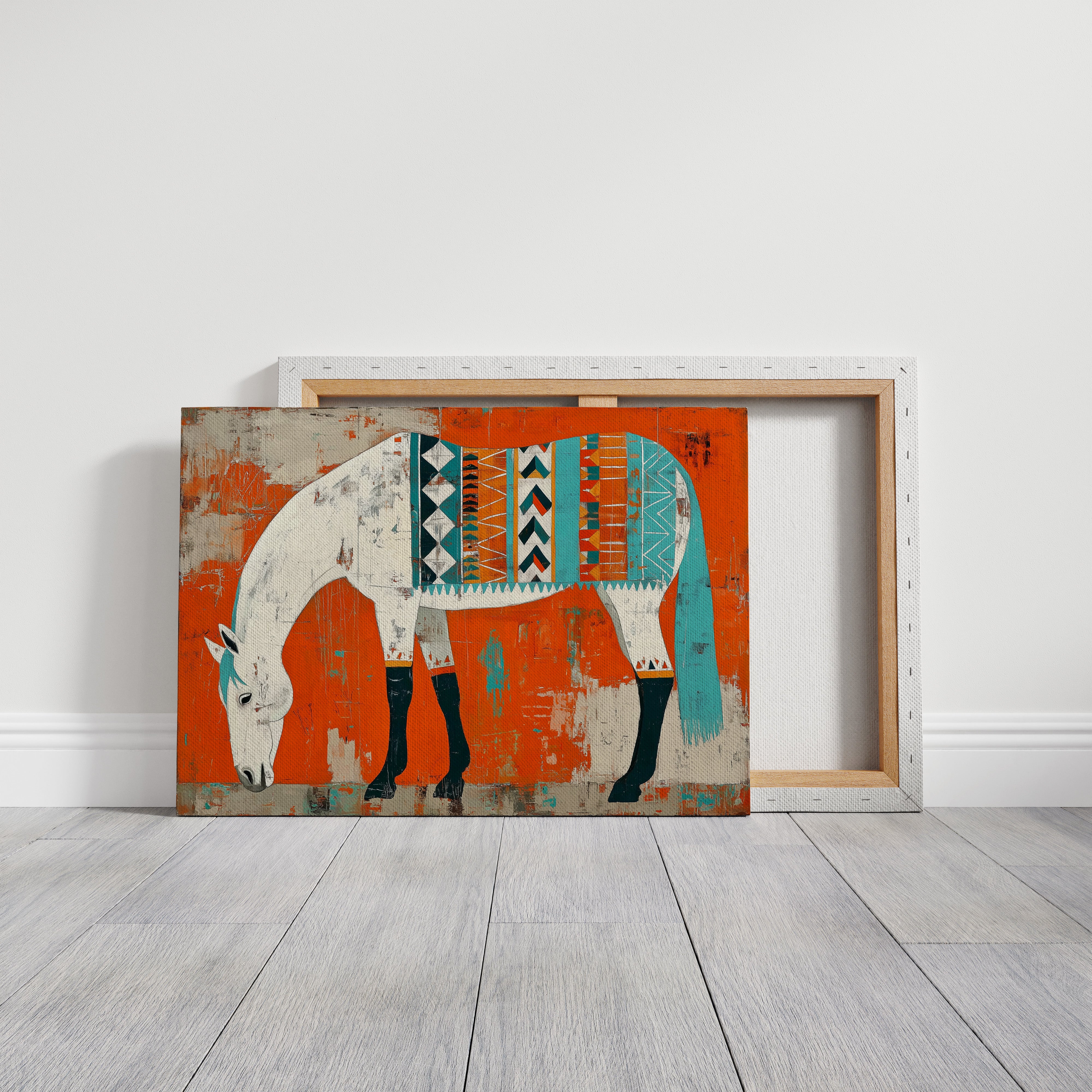 Turquoise Patterns Grace Noble Steed