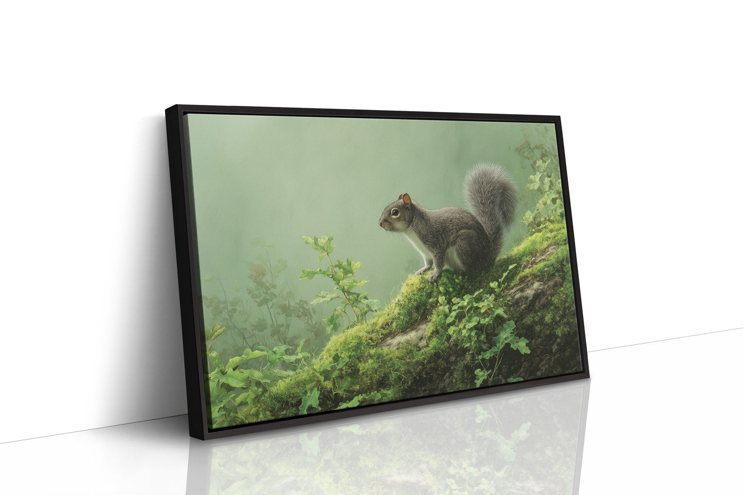 Woodland Sentinel Among Literary Treasures