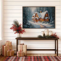Gingerbread Dreams In Winter Woods