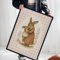 Mama Bunny’s Kiss in Gingham
