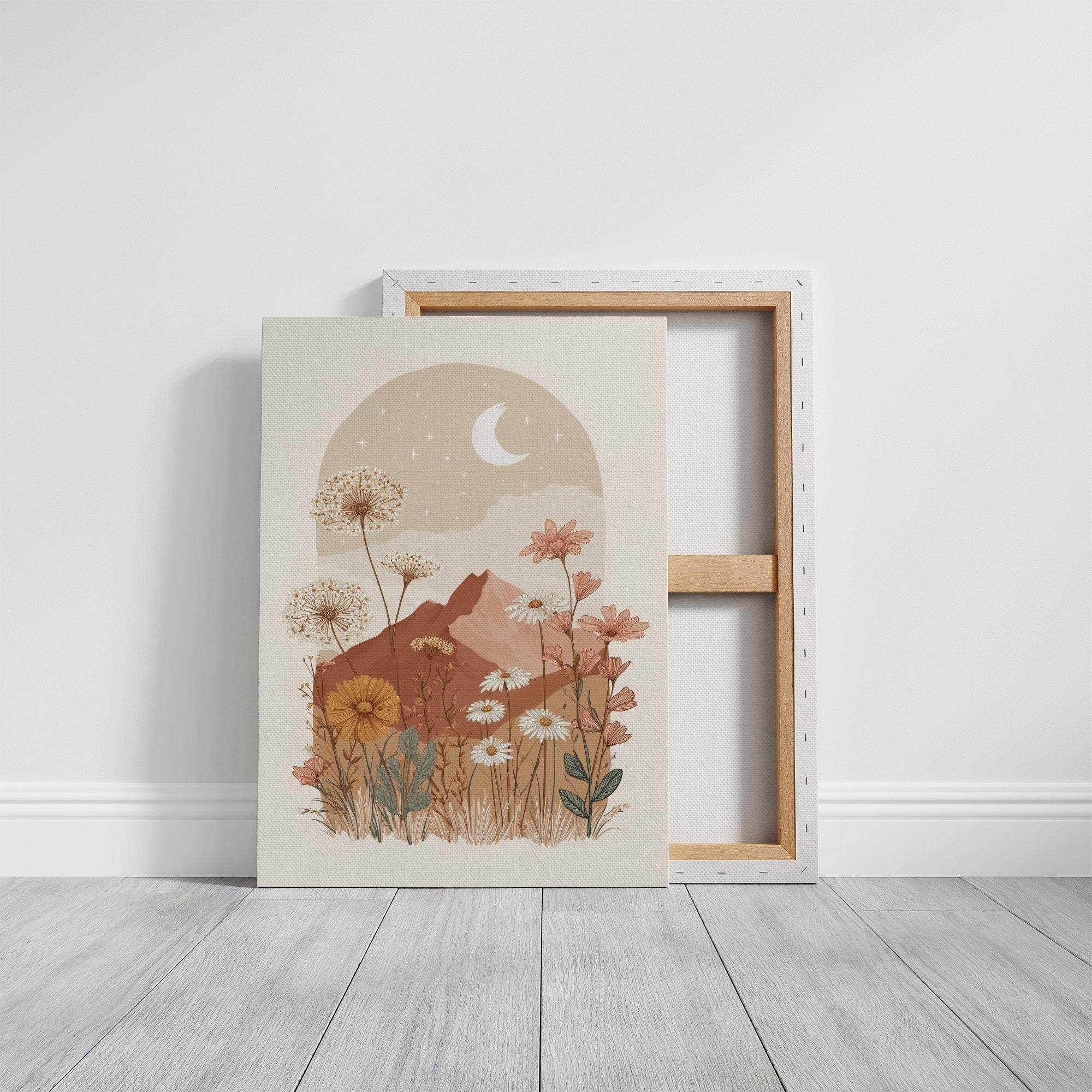 Moonlit Meadow's Terracotta Dreams