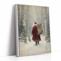 Through Birch Woods On Christmas Eve