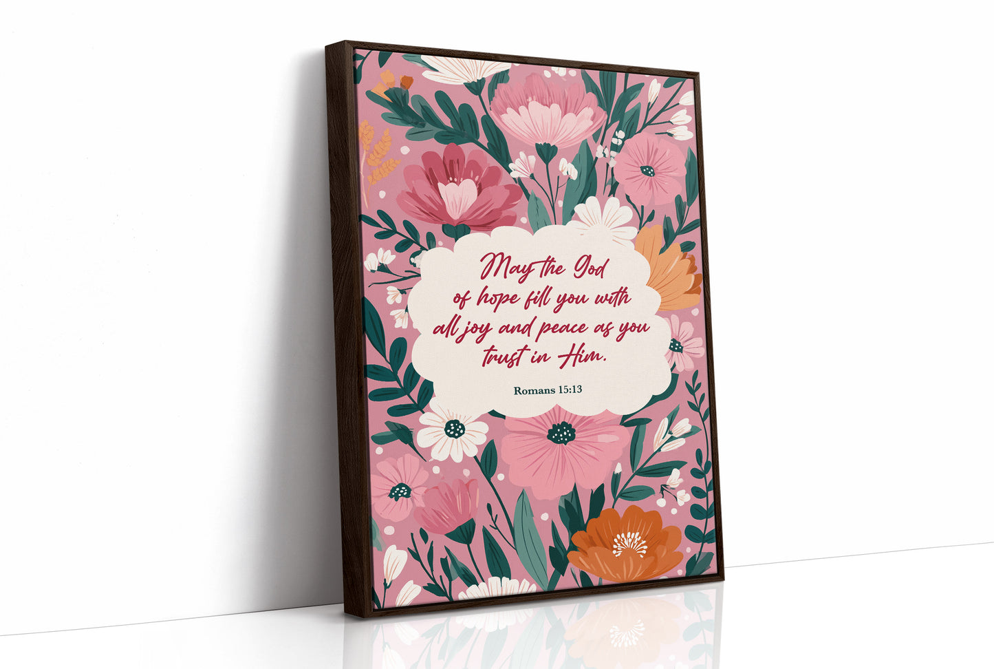 Blossoms of Faith: Scripture's Gentle Promise - Romans 15:13