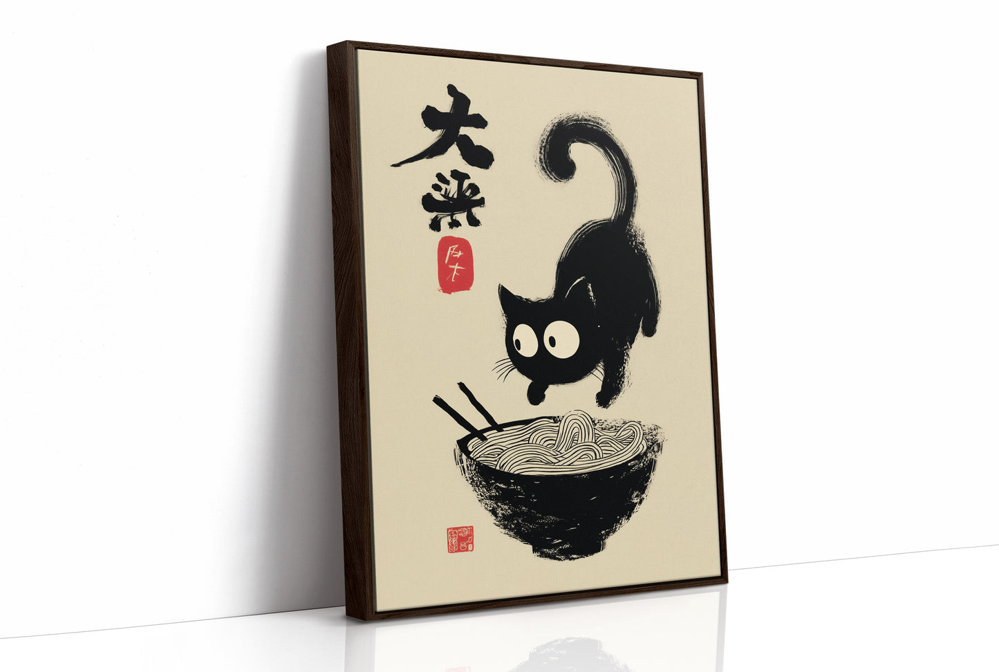 Curious Kitten Discovers Noodle Magic