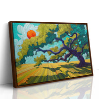 Ancient Oak Dances With Sunlight