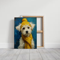 Bundled Up, Slightly Suspicious