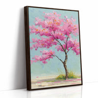 Cherry Blossoms Dance In Spring Wind