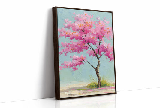Cherry Blossoms Dance In Spring Wind
