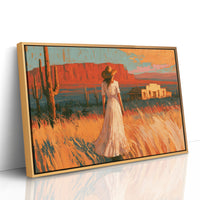 Homestead In Amber Light