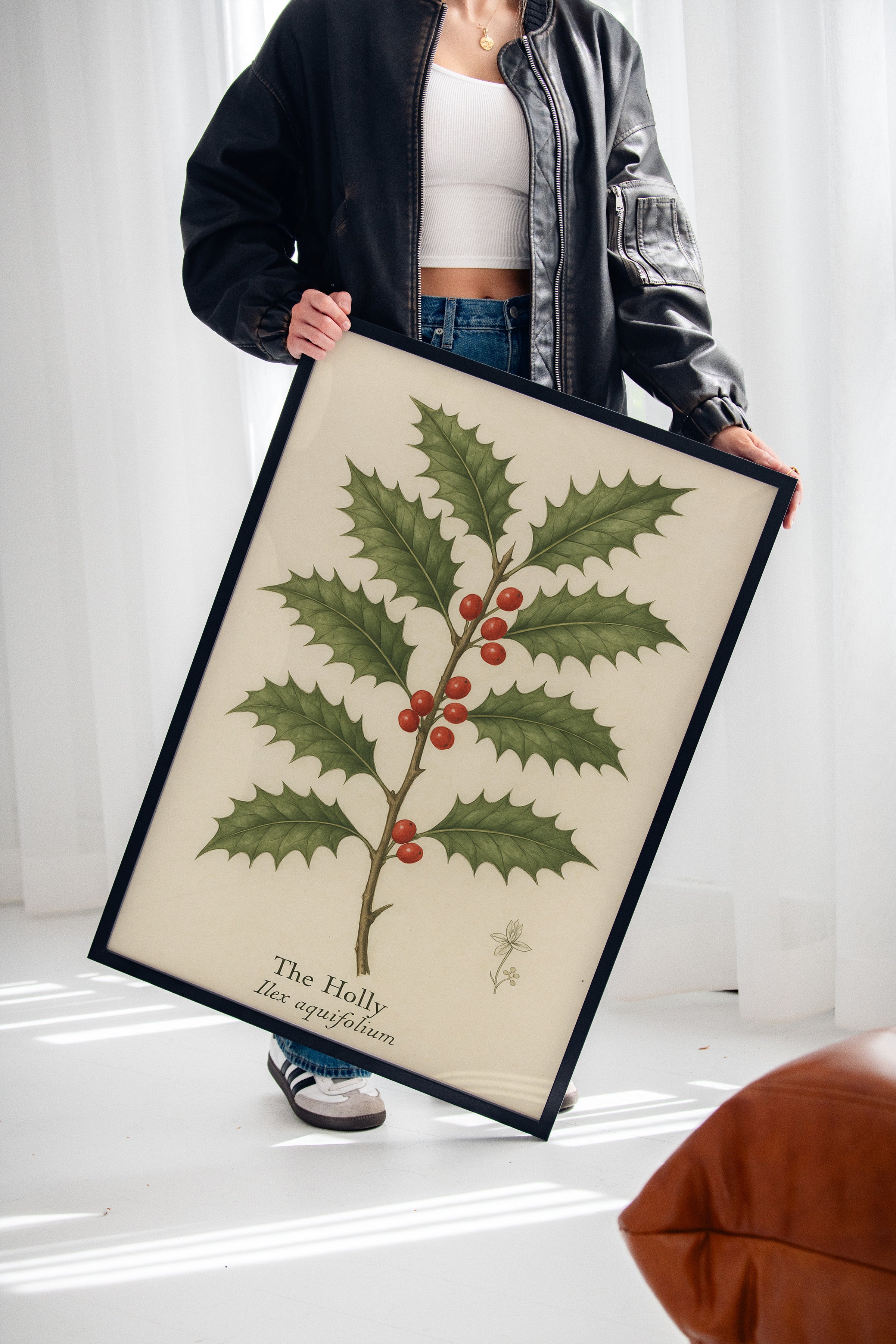 The Holly Botanical Art Print