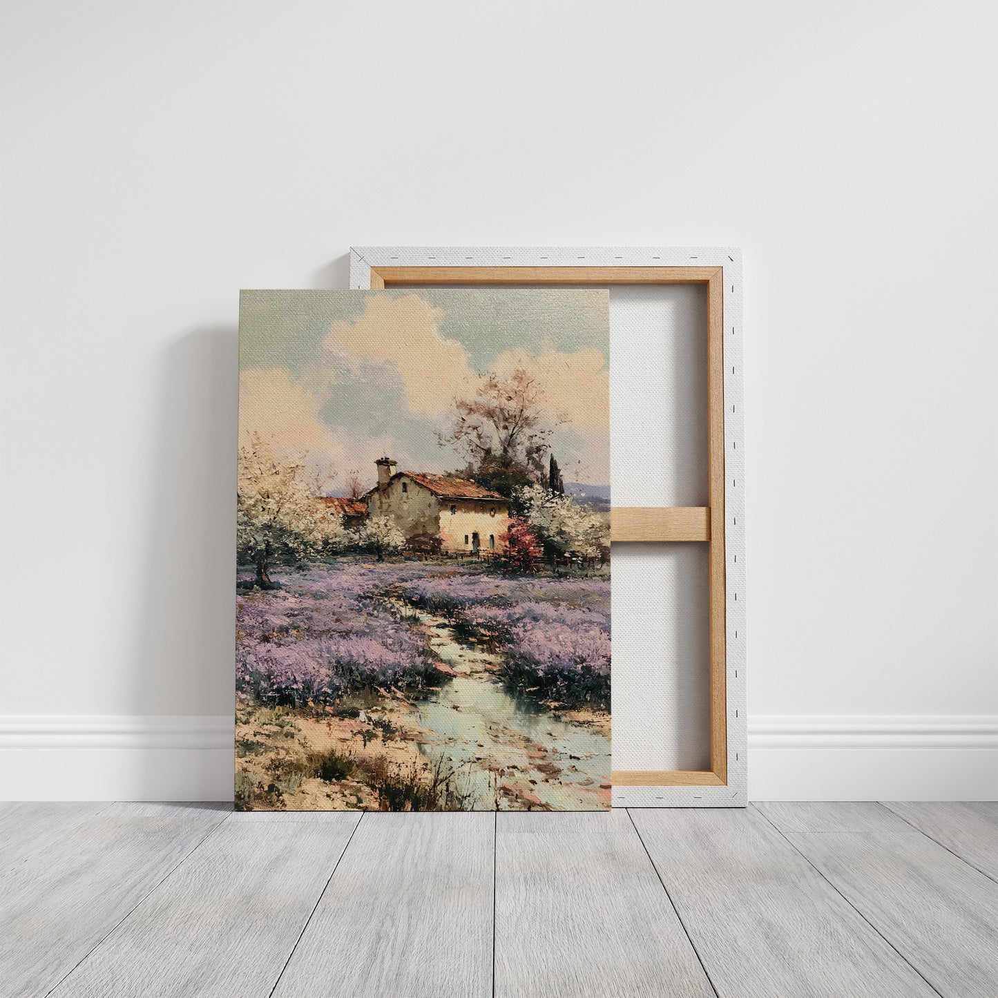 Blossoms and Lavender at the Farmhouse