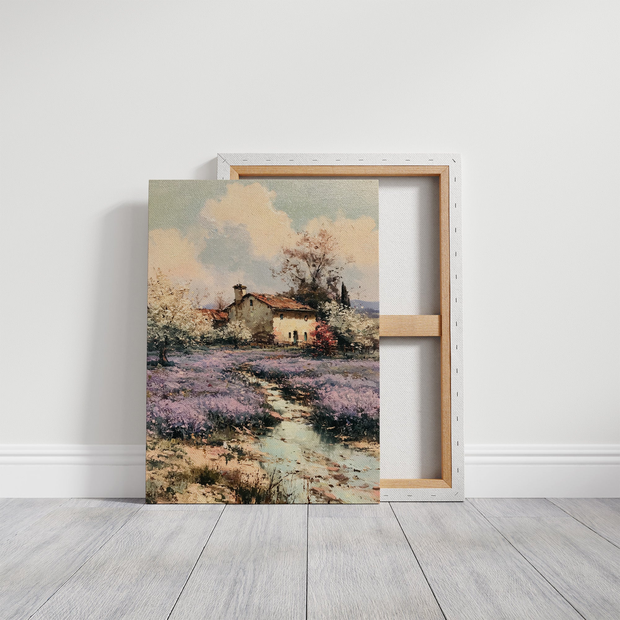 Blossoms and Lavender at the Farmhouse