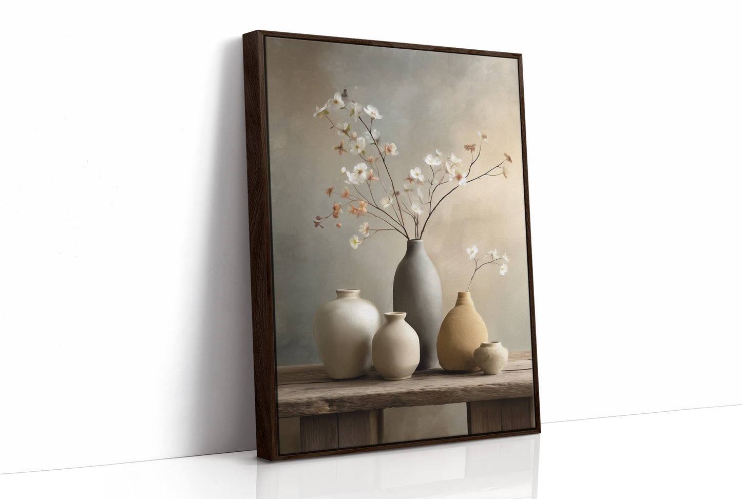 Delicate Blossoms Meet Modern Lines