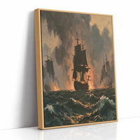 Ghost Fleet On Burning Seas