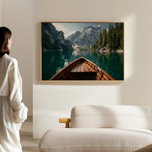 Wooden Boats Find Alpine Paradise