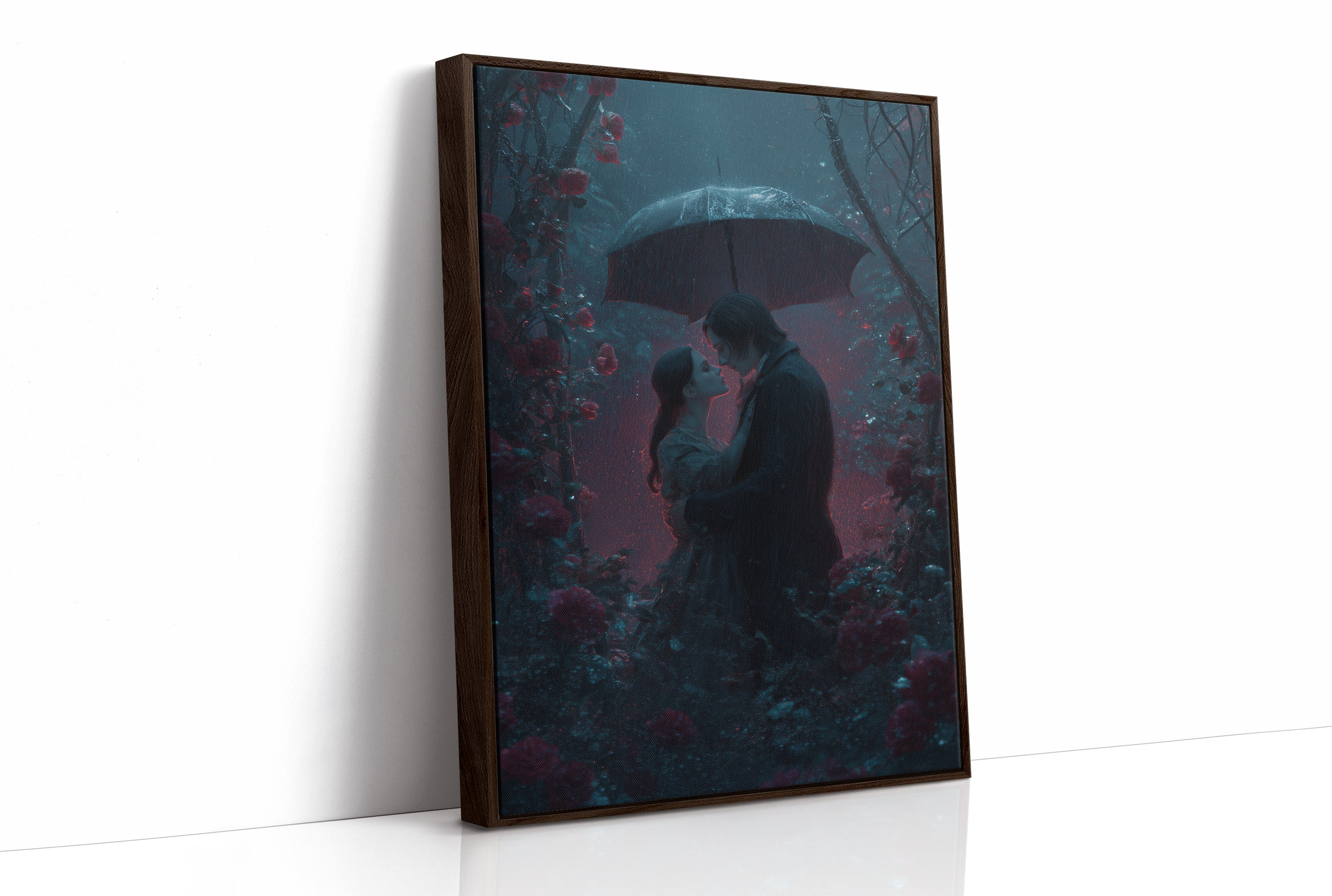 Roses Bloom Through Midnight Rain