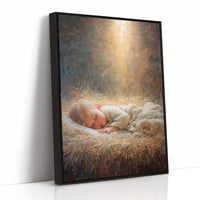 Slumbering Innocence in Golden Hay