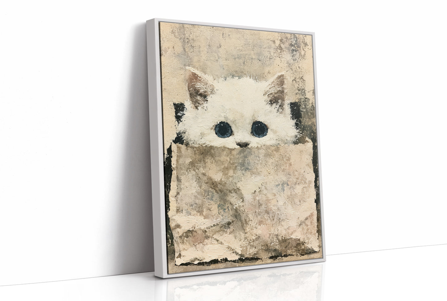 Peekaboo in Pale Fur