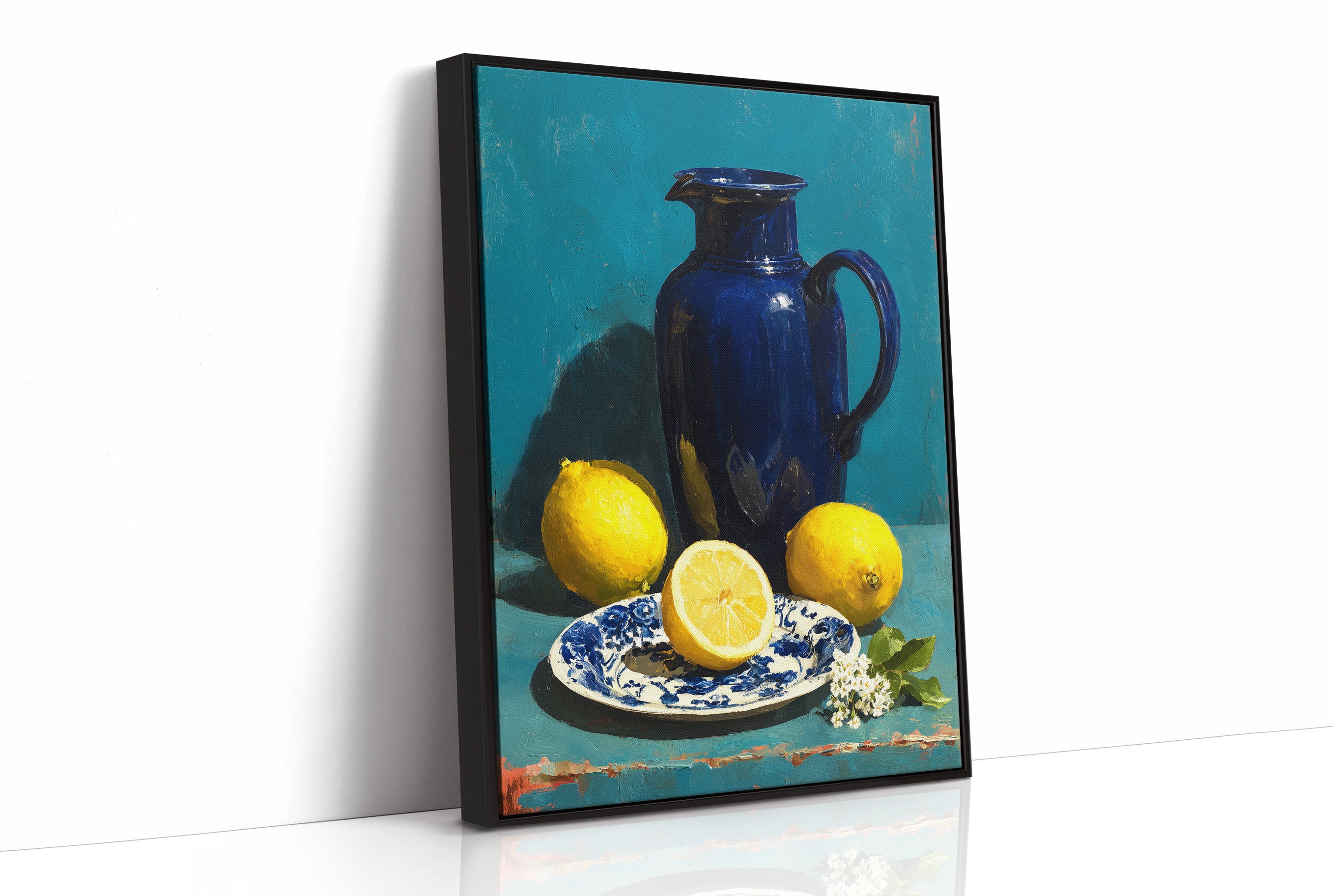 Lemons and the Cobalt Pitcher