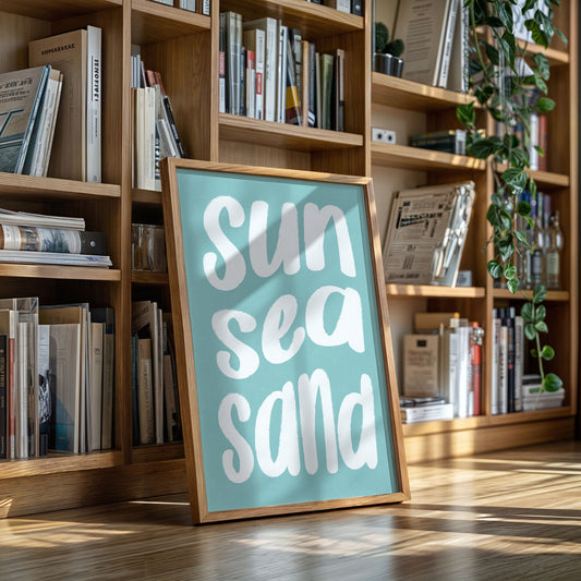 Beach Words Paint Summer Stories
