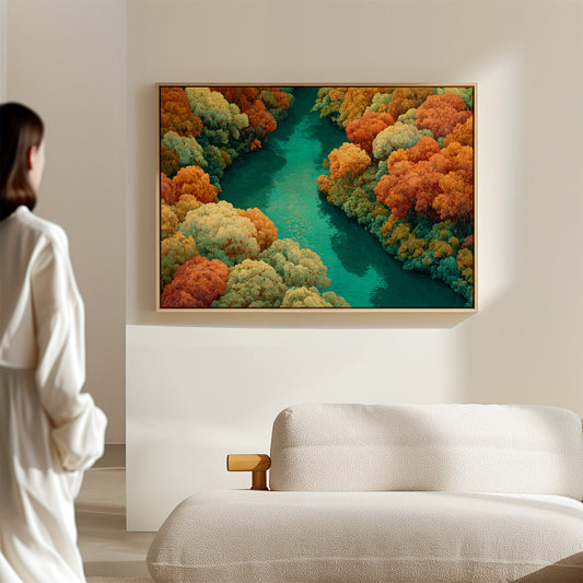 Autumn Rivers Paint The Morning