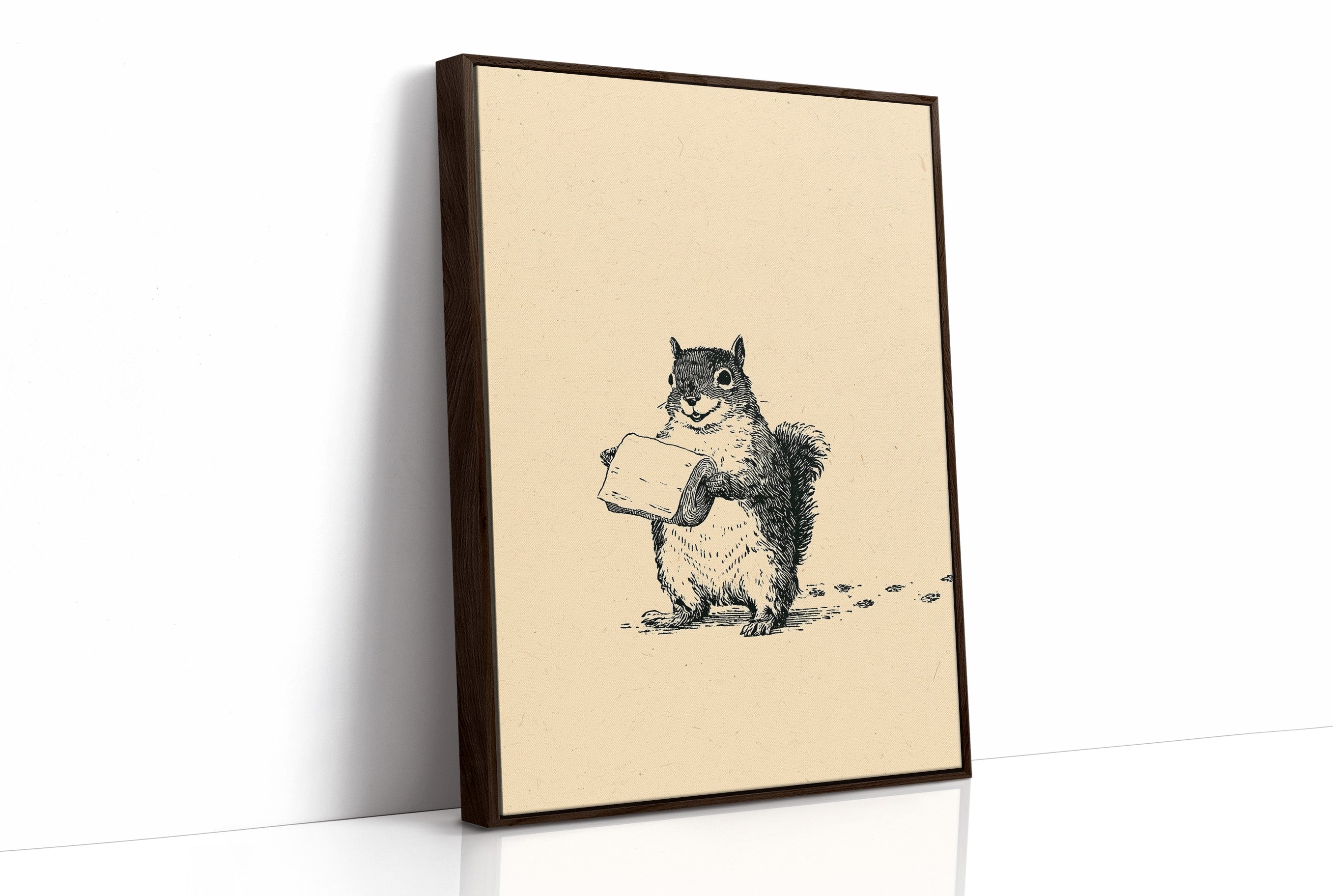 Squirrel With Something To Say