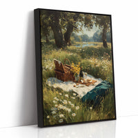 Picnic in the Wildflower Field