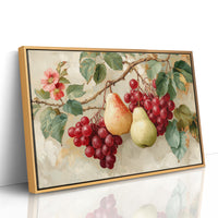 Pears and Grapes on Old Vine