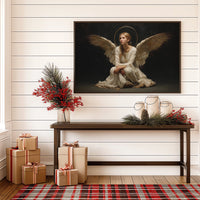 Celestial Light Meets Winter's Grace