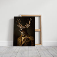 Noble Stag In Gilded Attire