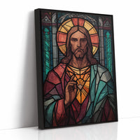 Sacred Light Through Fractured Glass