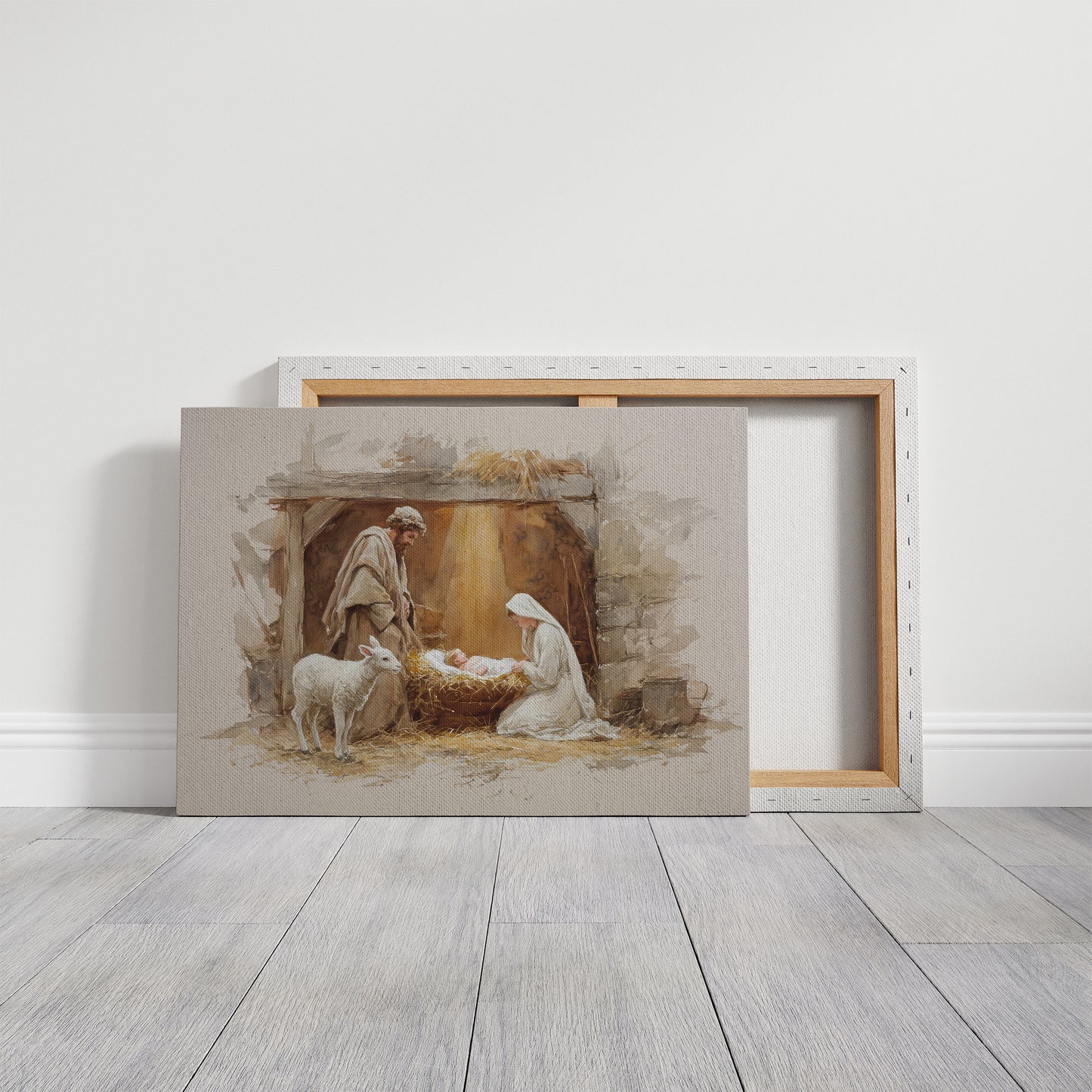 Sacred Light Illuminates Winter's Night